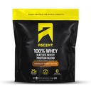 Ascensiune 100% Whey Pulbere de proteine - Post Antrenament Proteina Whey Izolat, Zero arome artificiale & îndulcitoare, Gluten gratuit, 5.5g BCAA, 2.6g Leucine, Aminoacidi esențiali, Unt de arahide de ciocolată 4 lb