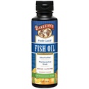 Barlean Omega 3 supliment lichid ulei de pește, 1262mg EPA și DHA acizi grași, non-GMO și gluten gratuit, aromă de portocale, 8 oz