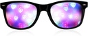 Ultimate Difracție Ochelari - 3D Rainbow Heart Effect - Mare Edm, Concert, și Rave Accesoriu