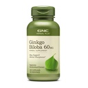 GNC Herbal Plus Ginkgo Biloba 60mg Supliment, Vegetarian, Suportă Sharpness mental, 100 Servings