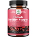 Suplimentul de fertilitate pentru femei cu multivitamine prenatale - Suport de fertilitate feminin cu colină prenatală Inozitol Folate Chasteberry și CoQ10 Fertilitate Blend pentru femei pentru a promova concepție mai rapidă