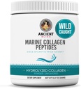 Veche Bliss Wild-Caught Marine Colagen Peptides pulbere, Flavorless Colagen Proteina Supliment cu tipul 1, non-GMO, Gluten-Free, Amino Acid Supliment pentru piele, par si unghii, 15.87 Oz
