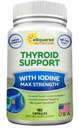 aSquared Nutrition Premium Supplement tiroidy Supplement with Iod (180 capsule) - Best Herbal & Vitamin Complex Pills w/ B12, Ashwagandha, Bladderwrack & Kelp - Helper for Healthy Hormone & Energy