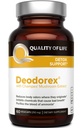 Calitatea vieții - suport de detoxifiere - lupta respirație rea și odor corp - Deodorex - 60 Vegicaps