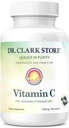 Dr Clark Vitamina C Supliment 1000mg - Gluten gratuit, Suport imunitate, Potent antioxidant, Suporturi Functia cerebrala, Promoveaza formarea si repararea tesutului, 100 capsule gelatinoase