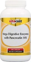 Vitacost Mega enzime digestive cu Pancreatin 10X - 300 capsule