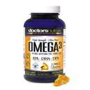 Omega 3 ulei de pește DPA 2900 Milligrame Putere triplă Ultra Pur concentrat, EPA-DPA-DHA, SoftGels - 30 Servings