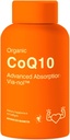 Absorbție avansată 200mg CoQ10 w/Extract negru de piper. 90 Softgels. Supliment antioxidant, Heart & Vascular Health, Brain Health, Organic, Gluten Free, Producţia de energie