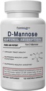 Superior Labs D- Mannose 500 mg, Pure non-GMO Optimal Absorbtion Prebiotic, tract urinar, Bladder & Rinichi UTI Support, Digestive & Ficat Health Aid, IC Relief pentru femei & Men, 120 Veg Caps