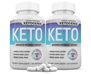 (2 ambalaj) Ketogenix Keto Pastile 1275MG Formula nouă și îmbunătățită conține cidru de mere Oțet extra Fecioară Olive pulbere de ulei de ceai verde 120 capsule