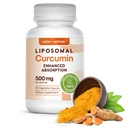 Liposomal Turmeric Curcumin 500mg - 60 Turmeric Curcumin Suplimente Capsule