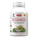 ANDREW LESHMAN mare potenta B-complex 60 capsule - cu niveluri ridicate de Folate Complex și Biotin, promovează creșterea celulară, energie, funcția imună, detoxifiere, metabolismul gras și mai mult