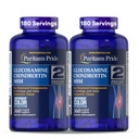 Pride Glucosamine Chondroitin MSM Supliment alimentar pentru sănătatea comună, 360 Caplete acoperite