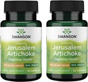 Swanson Prebiotic Jerusalem Anghinare - 90% Inulin 400 mg 60 Capace (2 ambalaj)