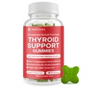 Suport tiroidian Gume - Suplimente de seleniu si iod pentru suport tiroidian - Booster energetic pentru femei si barbati - Suplimente de hipotiroidism cu suport metabolic