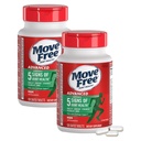 Mutare gratuită Advanced Glucosamine Chondroitin MSM Supliment comun de suport, Suporturi Mobilitate, Confort, Putere, Flexibilitate & Bone, 120 comprimate/40 Serviri (2 ambalaj)