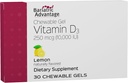 Avantaj bariatric Vitamina D Gels 10000 UI - Vitamina D3 Geluri masticabile - Suport pentru sanatatea oaselor * - pentru pacientii bariatrici - Vitamine cu aroma buna - Usor de utilizat - 30 Conte