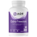 AOR, Estro Freedom, Vegan, Natural Supliment pentru a sprijini echilibrul estrogen sănătos și menstruație sănătoasă, regulat, 60 Capsule (30 Servings)