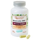 Quantum Health Querbetin+ 500 mg Supplement puternic de suport imunitar cu Zinc 11 mg & Vitamina C 100 mg - Imunitate sezonieră Boost, Respirație și Complex de suport pentru femei și bărbați - 90 capsule