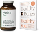 ALGAECAL Bundle Suplimentul de calciu pentru femei și bărbați Vitamina D3 & K2, Magneziu și Book de Lara Pizzerno sănătos Oase sănătos Tu, pentru a crește sănătatea osoasă, 1-Lonth aprovizionare