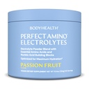 BodyHealth Perfect Amino Electroliti Pulbere Nu Zahăr, Hidratare Fasting Keto Zero Electroliti Zahăr Băutură Mix cu Minerale Trace - Fructul Pasiune - 60 Serviri