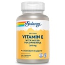 SOLARAY Vitamina E 400 UI (268 mg), formÄ uscatÄ - Sursa naturalÄ , tocoferoluri mixte Vitamina E - Supliment antioxidant, suport PMS Å i MenopauzÄ - 60 zile GaranÅ£ie, Lab verificat - 100 Serv, 100 Capsule