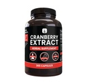 Extract de cranberry (365 capsule) Fără magneziu sau fillere de orez, întotdeauna pure, verificate