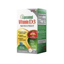 Labo Nutritie Vitamina lipozomala D3, Mare potenta Vegan-sursa pentru Absorbtie Optimala, eliberare sustinuta, 470% Biodisponibil, Boost Imunitate, Bone & Brain Health, 240 zile de aprovizionare, non-GMO, Gluten gratuit
