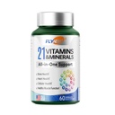 Multivitamine pentru femei și bărbați - Mens & Womens Multivitamine pentru Bone, Skin & Immune Health Supplement 21 in 1 Multivitamine, Multivitamine cu Gluten & Allergen gratuit, Non OMG, 60 Capsule