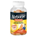 Aeroborne Vitamina C 750mg (per Serving) Zesty Orange Gumies aroma (63 Count in a Bottle), Gluten-Free Immune Supplement with Vitamins A C E, Selenium, Echinaceae & Ginger