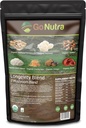 Go Nutra - Organic 7 Mushroom Supplement, Longevity Mushroom Powder cu Lion