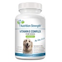 Vitamina E pentru câini, Promovarea sanatatii cardiovasculare, Suport Celula Membranes, Vitamina E Complex la Boost Dog Imunity System Plus Zinc, Seleniu, Folate, Salmon Oil, 120 comprimate masticabile