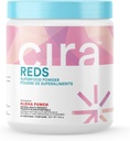 Cira Glow-Getter Reds Superfood Powder - Antioxidanti si polifenoli pentru cresterea energiei si sanatatii Gut - 30 Servings, Aloha Punch