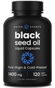 NutraChamps Black Seed Ulei de semințe Organic Rece presat 