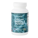 BrainMD Dr Amen Vegan Omega-3 Putere - 60 Softgeluri pe bază de plante - 1100 mg de EPA & DHA - Suporturi Focus, Memorie & Heart Health - Vegan, Gluten Free & Non-GMO - 30 Servings
