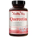 Putere mare Querbetin capsule 500 mg - O dată pe zi puternic antioxidant Quercetin Supliment pentru inima imbatranire creier si suport imunitar - Vegan Gluten-Free făcut în SUA (200 serviri)