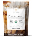 Truvani Proteina + Energetic Drink Mix cu 87mg Cafeina 