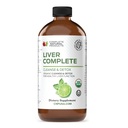 Produse naturale complete Ficat complet 12oz - Organic lichid de ficat Cleanse & dezintoxicare supliment pentru enzime mari, ficat gras, suport hepatic