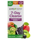 Pur Inspirat 7-Day Detox Cleanse - întreg corpul Curățenie & pastile de detoxifiere pentru femei și bărbați, Powered with Senna Leaf, Vitamina C, Cidru de mere Vinegar, Enzime digestive & Probiotice - 42 Acai Berry Capsule