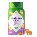 Vitafusion Kids Melatonin Gummy Suplimente, Tropical Peach Aroma de somn Suplimente (1), 50 Conte