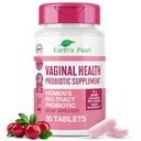 Probiotice vaginale pentru femei - 15 x mai eficient cu BIO-Tract®, 3 miliarde CFU, Probiotic & Prebiotic Blend, Promovează sănătos Odor vaginal și pH echilibru pentru femei - Doar 1 comprimat / zi