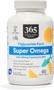 365 de Whole Foods Market, Super Omega + CoQ10, 60 Count