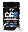 MPD Sports CG5 Premium Creatina & L Glutamina pulbere, Recuperare de putere, Construi musculare Lean, Creșterea performanței antrenament, Putere maximă Pre Workout & Post Workout, Nearomat, 60 Serviri