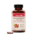 NatureWise Cranberry Pills for Women - Extract Egal cu 12,500mg* Suplimentul Cranberry + Vitamina C & E - Curățarea Tractului urinar & Bladder - Vegan, Non-GMO, Sugar-Free - 60 Capsulehiblionth supply]