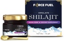 Silajit Pure Himalayan Organic Shilaj Resin - Grad de aur 100% Supliment pentru bărbaţi şi femei - Silajit natural Resin cu 85+ Trace Minerale & Acidul pelvian pentru focalizare, Energie & Imunitate-30 zile de aprovizionare
