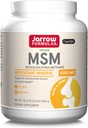 Jarrow Formulas® MSM pulbere, metilsulfonilmetan, 1000 mg, antioxidant mineral, supliment comun de sănătate și suport pentru piele, 2.2 lbs, Approx. 1000 de slujiri