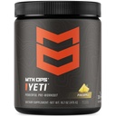 MTN OPS Yeti Pre-workout Powder Energy Drink with Creatine, 200mg Caffeine & BCAAs with Beta Alanine, 30-Serving Tub, Ananas Crush