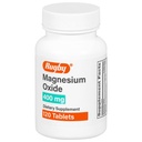 Rugby Oxid de magneziu 400 mg comprimate - Supliment alimentar - Gluten-free - 120 Număr (1 ambalaj)