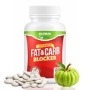 Maximum Slim Fat & Carb Blocker Extract de fasole pură pentru pierderea în greutate și supressant de apetit,
