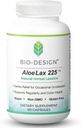 Aloe Lax 225 Natural Herbal Laxative - Relief blând pentru constipație ocazională, gaz, & Blooting cu 225 mg naturale Aloe Ferox - Sprijină Regularitatea Bowel & Colon Health - 60 capsule